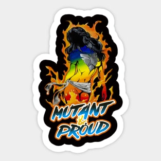 Phoenix - Mutant & Proud Sticker